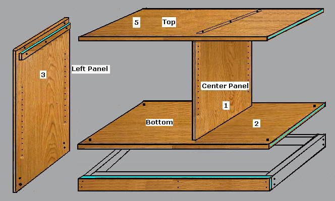 Tv Cabinet Blueprints